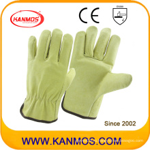 Кожаные рабочие перчатки для машиниста с запасом прочности (22201)